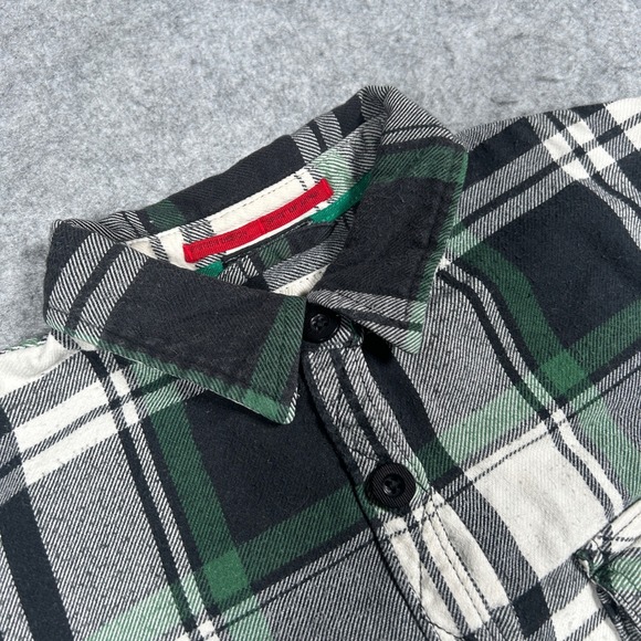 Superdry Flannel Shirt Mens Xs multi colour Plaid Long Sleeve Button down - Picture 10 of 16